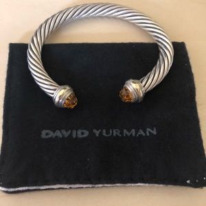 $883Retailed David Yurman 7mm Bracelet Citrine